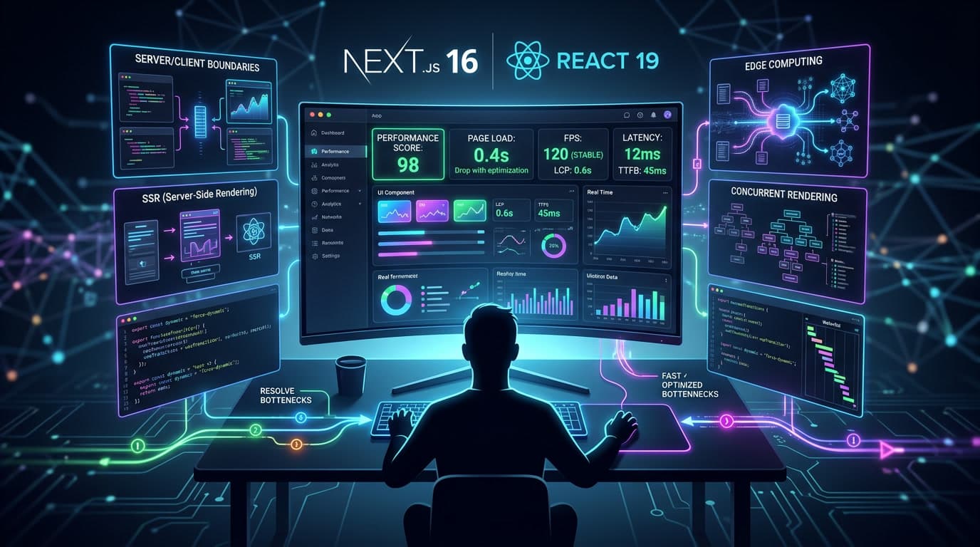 Next.js 16 and React 19 in Production: Solving Real Frontend Performance Bottlenecks